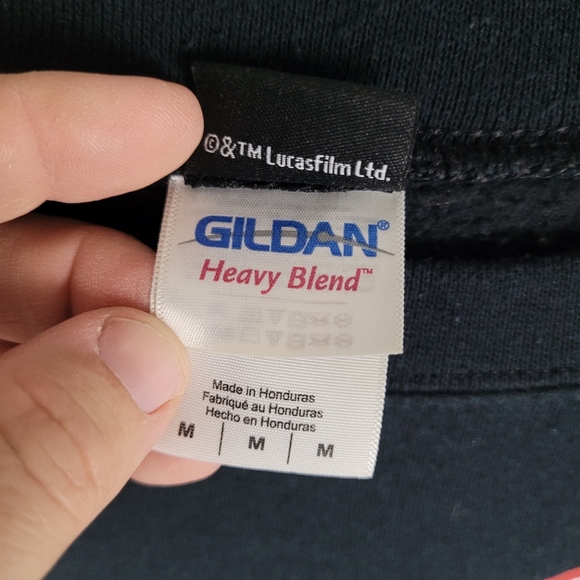 STAR WARS | Darth Vader Christmas candy cane light saber crewneck sweatshirt - Picture 6 of 7